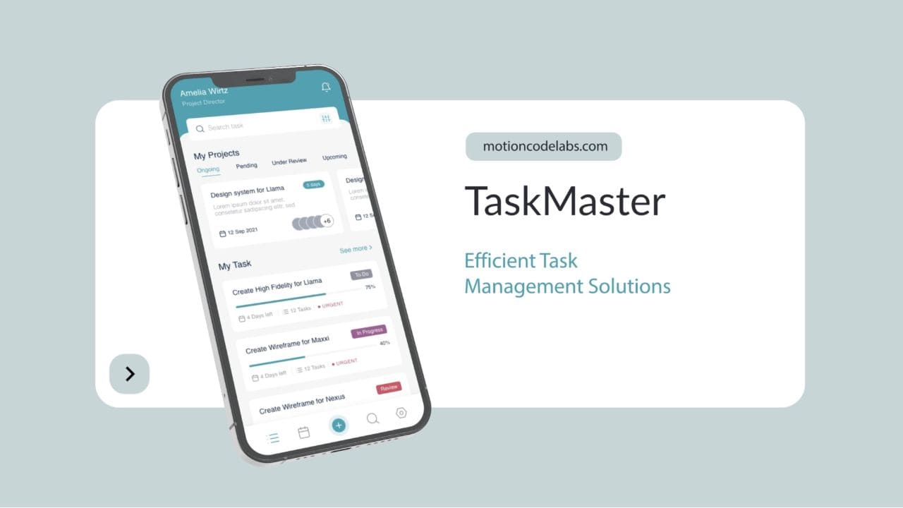 TaskMaster App Promo